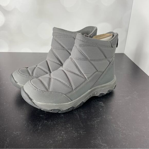 EASY SPIRIT Women's Tru Round Toe Casual Cold Weather Booties Gray Sz 6 - Picture 1 of 6